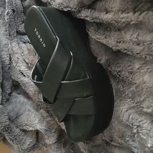 Torrid Women's Black Slide Sandals